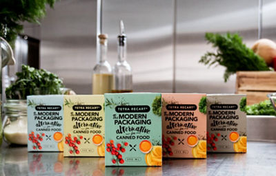 range of different tetra recart packages