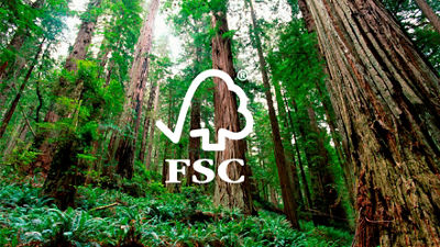 Forest woth FSC logo