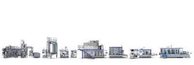 Indirect UHT milk line