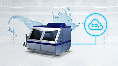 Homogenizer, water splash and CO2 icon, asset health monitoring