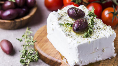 白奶酪橄榄