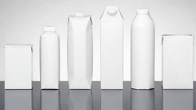 White Tetra Pak package portfolio