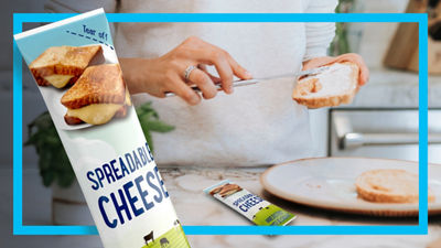 Spreadabel cheese in Tetra Fino Aseptic