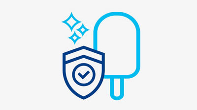 ice cream stick, iconographic illustration
