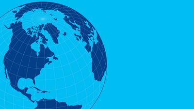 World map, illustration