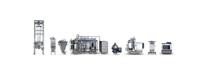 yoghurt processing line