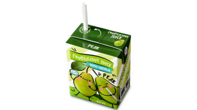 Tetra Brik Aseptic 200 ml with paper straw