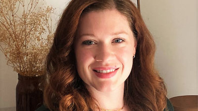 Woman smiling