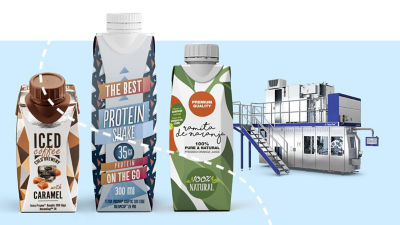 Tetra Prisma Aseptic carton packages and filling machine