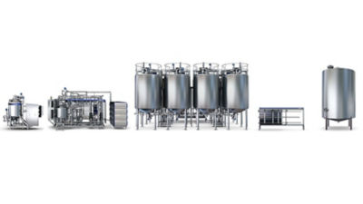 yoghurt processing line