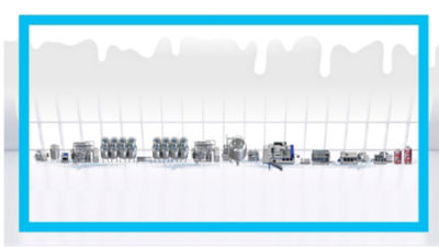 yoghurt processing line