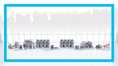 yoghurt processing line