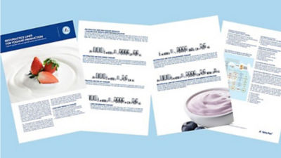 best practise processing line for yoghurt