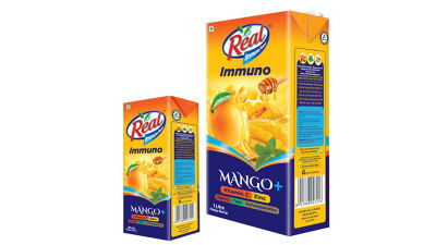 Dos envases de jugo