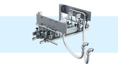 printing head of an ice cream equipment