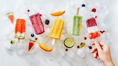paletas de hielo