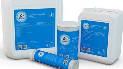 recipientes de lubricante