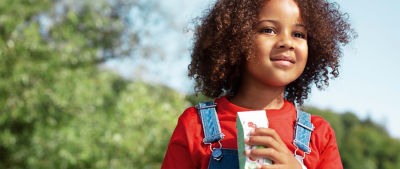 Girl smiling 
