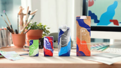 packages on desk