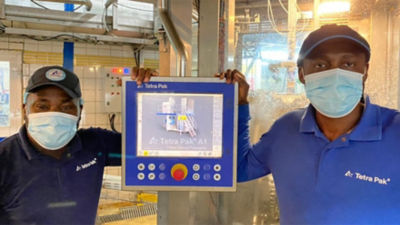 Service engineers Tetra Pak West Africa