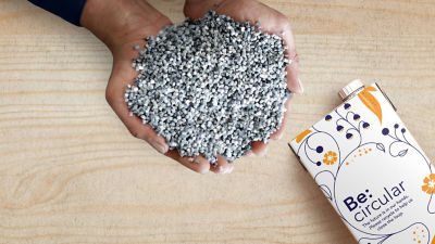 Brique alimentaire transparente