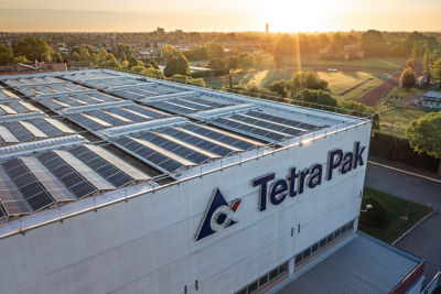 solar panels tetra pak
