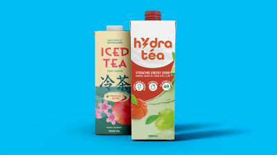 Tea in Tetra Brik Aseptic carton package