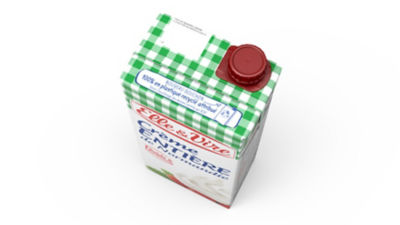 Tetra Brik Aseptic carton package with HeliCap23 cap