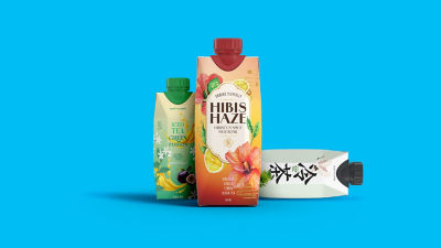 Tea in Tetra Prisma Aseptic carton packages
