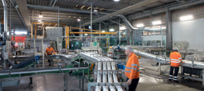Lucart recycling facility