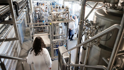 The bioreactor section