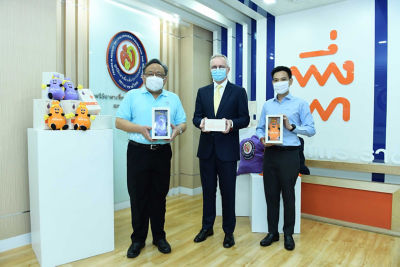 New collection of eco-friendly packaging boxes for Peungpa products from the Friends in Need (of "PA") Volunteers Foundation of Thai Red Cross.