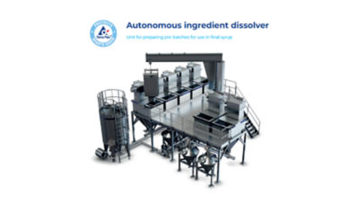 folleto de la unidad de disolución autónoma de ingredientes