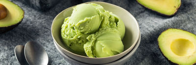 Avocado ice cream