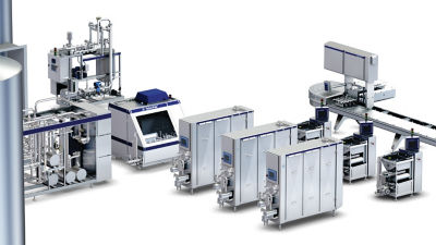 Best-practice ice cream extrusion line