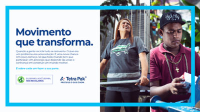 campanha de sustentabilidade tetra pak
