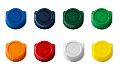 Caps in different colors, HeliCap™ 27