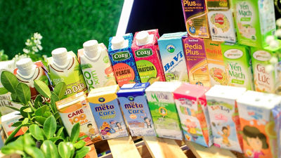 Carton packages, Vietnam