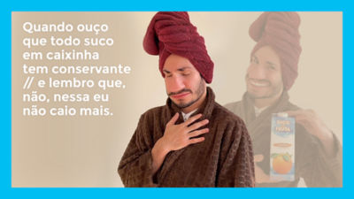 meme influenciadores caixinha