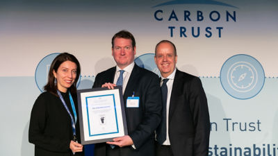 Carbon trust ceremony