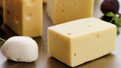 Different types of cheese