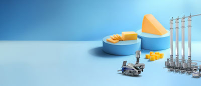 Cheddar cheese and equipment for cheese production