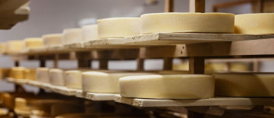 Almacenamiento de queso duro