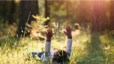 child in nature