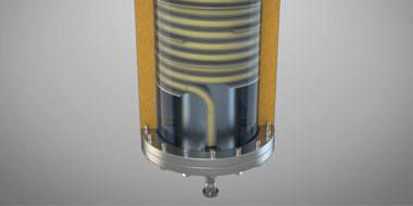 Coiled heat exchanger