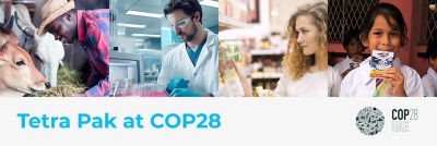 Collage Tetra Pak at COP28