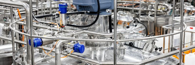 Cottage cheese production equipment.