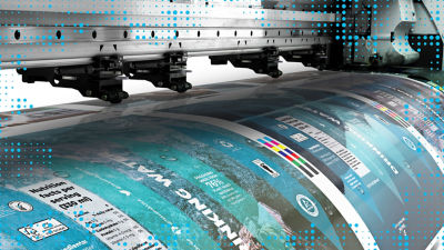 Printing carton packaging material