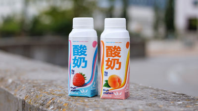 Yoghurt drink in Tetra Top Top MiniV cartons