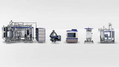 Pasteurized milk line